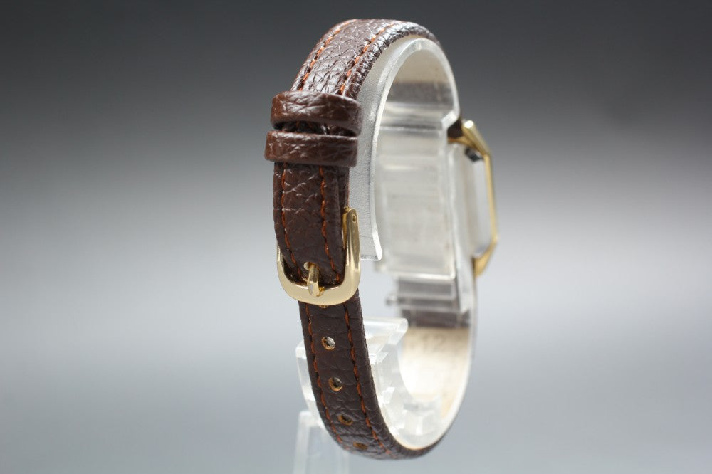 OMEGA De Ville 591.0254 Cal.1387 Gold Quartz 18.1mm Ladies Watch 1984