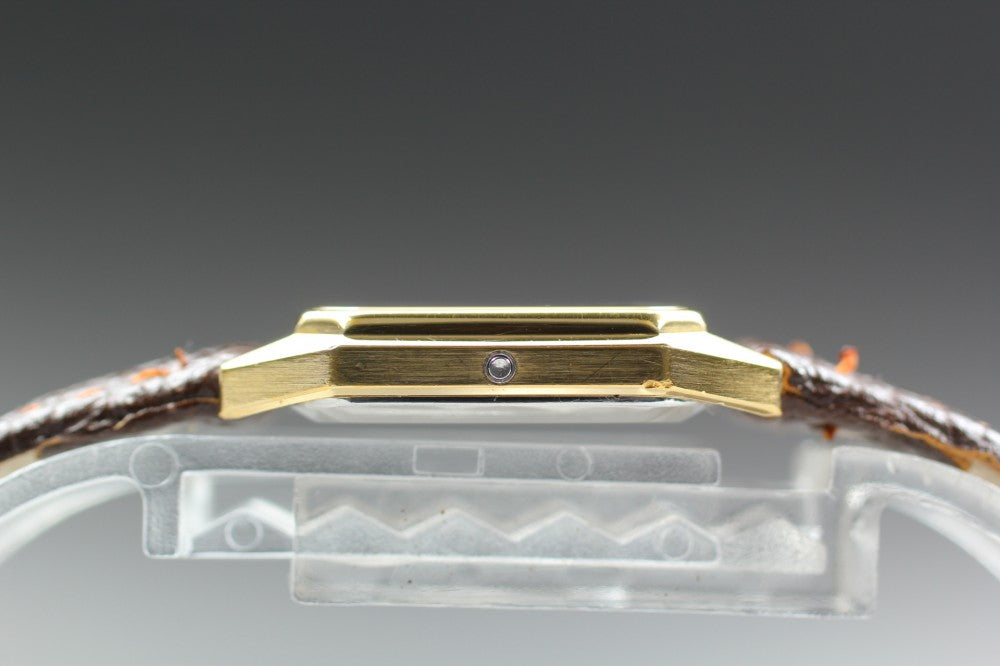 OMEGA De Ville 591.0254 Cal.1387 Gold Quartz 18.1mm Ladies Watch 1984