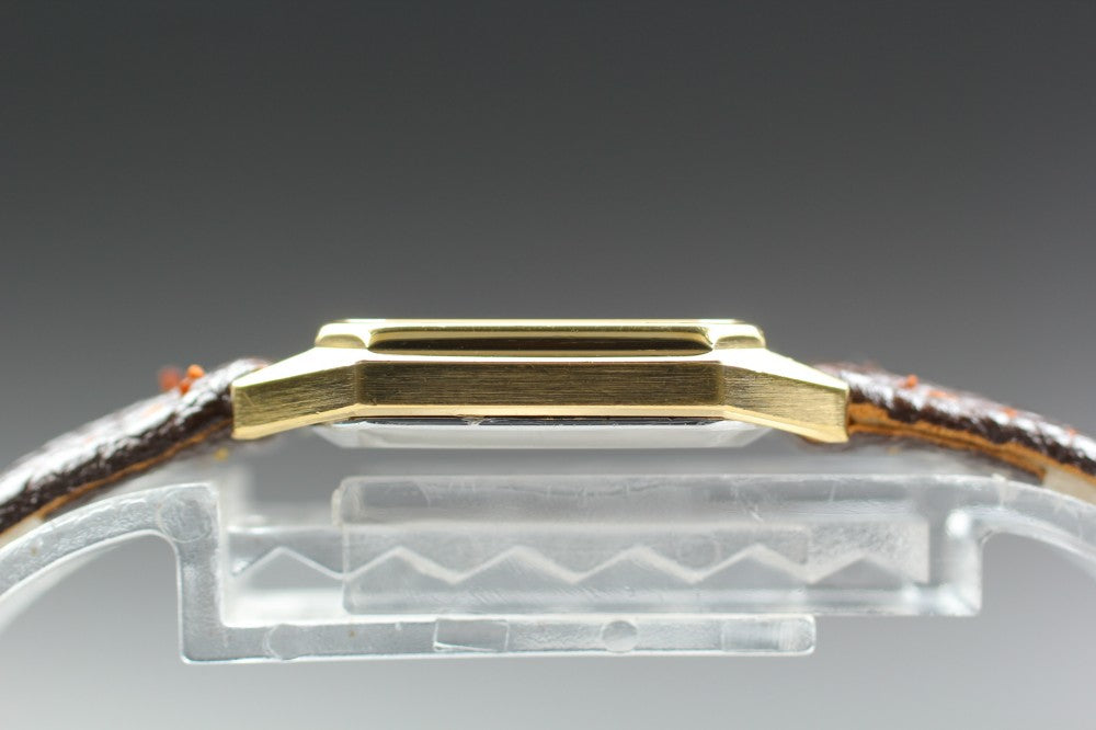 OMEGA De Ville 591.0254 Cal.1387 Gold Quartz 18.1mm Ladies Watch 1984