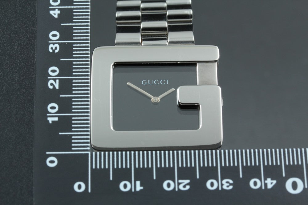 Near MINT GUCCI 3600M Black Quartz 31.3mm Men's Watch