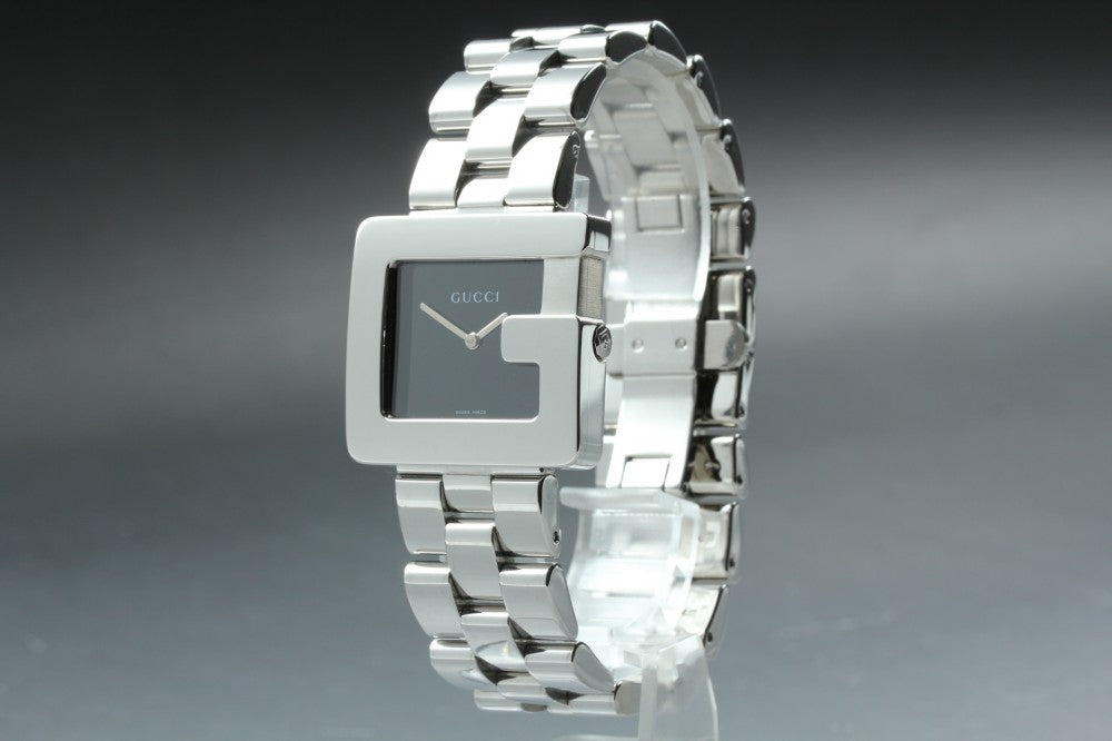 Near MINT GUCCI 3600M Black Quartz 31.3mm Men's Watch