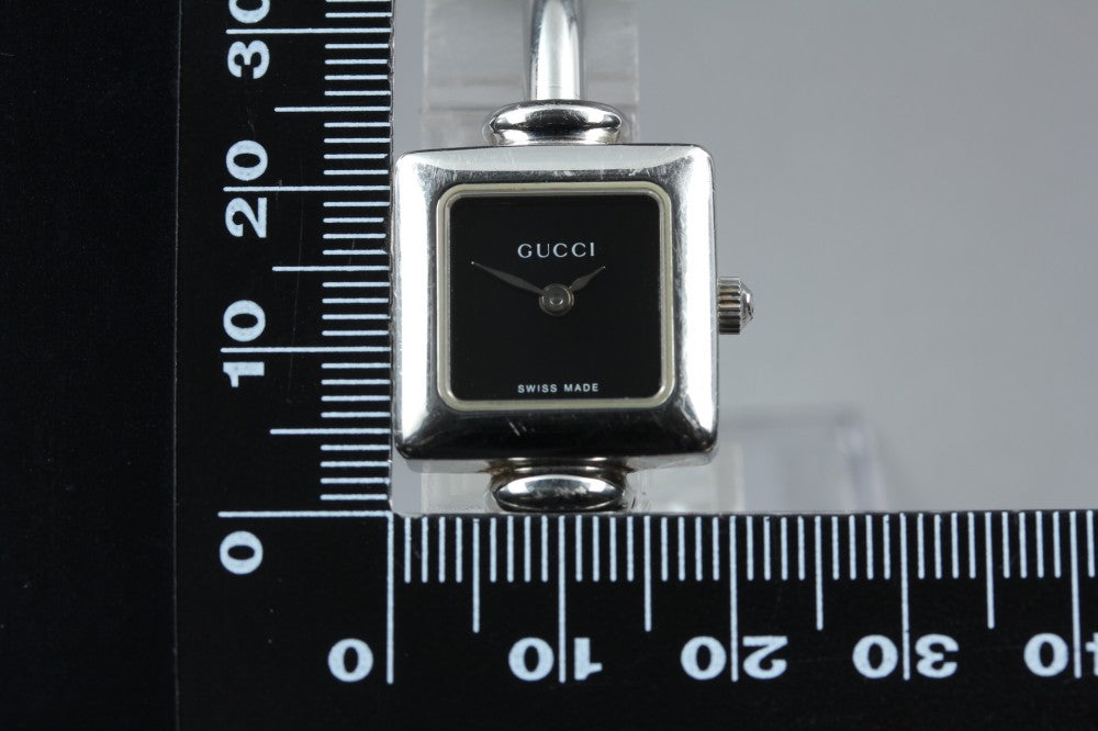 GUCCI 1900L Black Quartz 19.3mm Ladies Watch