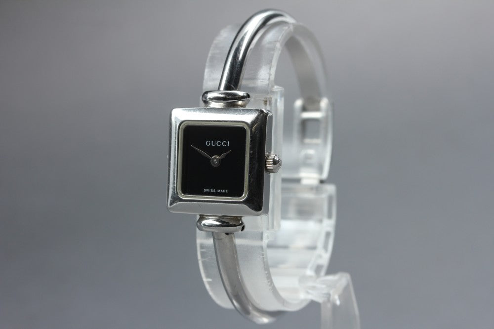 GUCCI 1900L Black Quartz 19.3mm Ladies Watch
