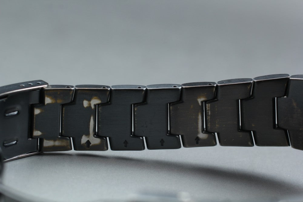 Near MINT LUMINOX F-117 NIGHTHAWK 3400 Black Quartz 39.7mm Men's Watch