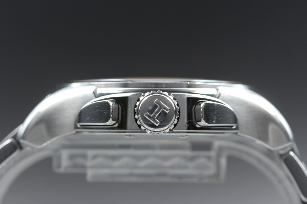 Near MINT HAMILTON Jazzmaster H326120 Black Quartz 40.6mm Men's Watch