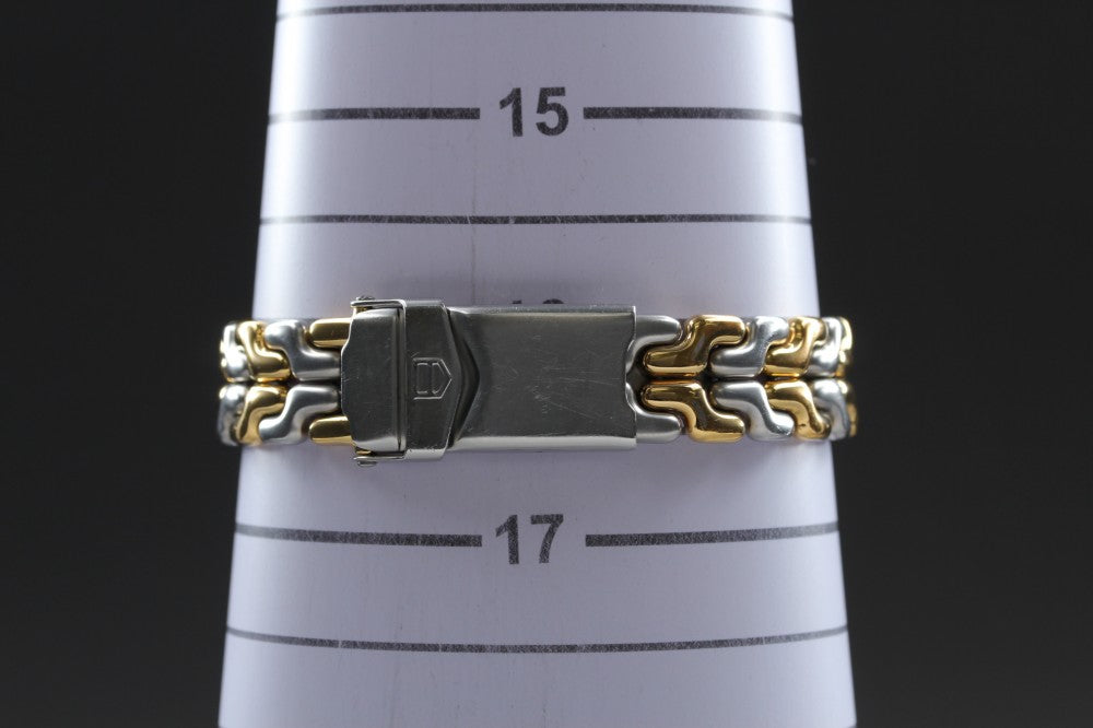 Near MINT TAG Heuer S/el S95.208M Black Quartz 22.6mm Ladies Watch