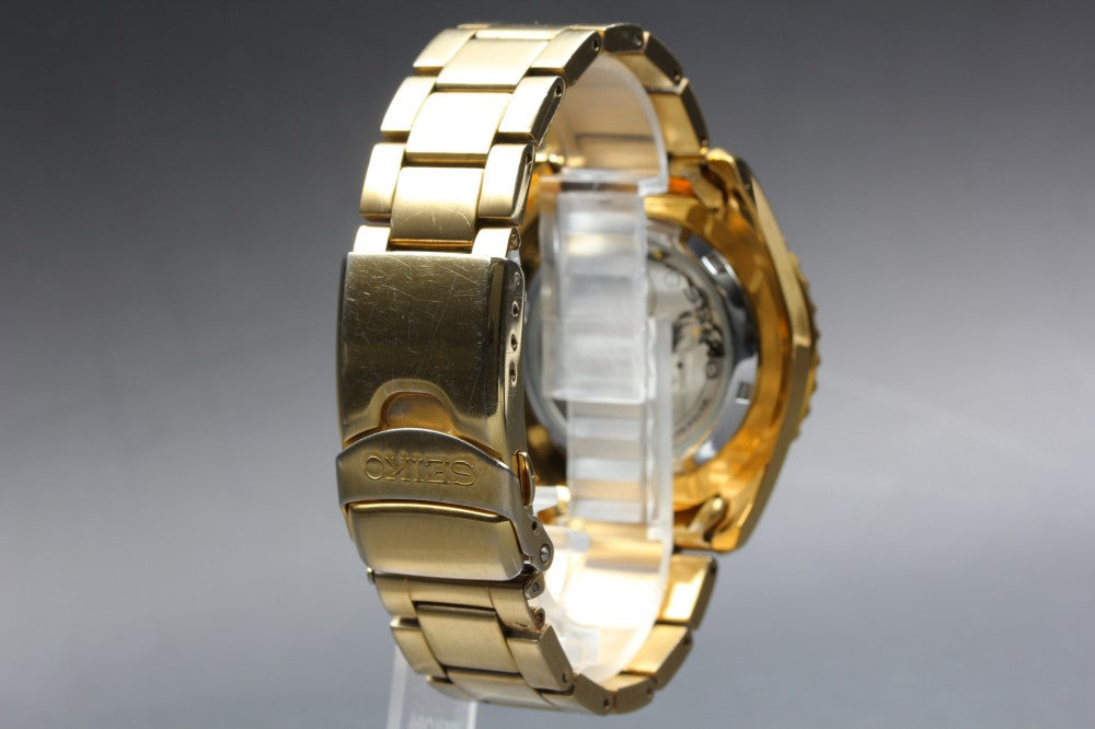 Near MINT SEIKO Seiko 5 Sports SNZF22/7S36-03C0 Black Auto 41.1mm Men's Watch