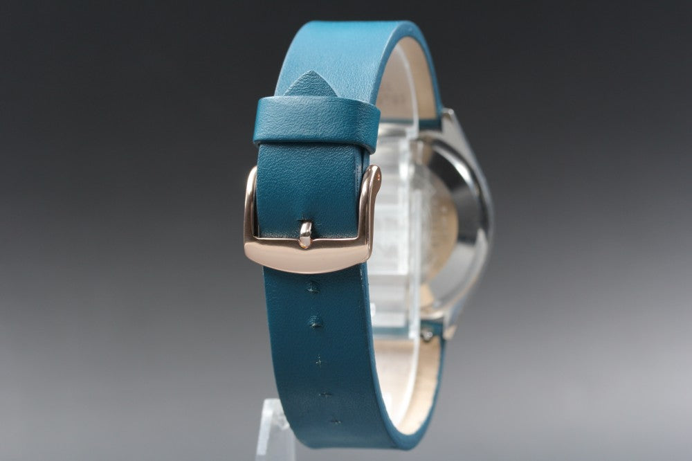 Near MINT SEIKO Lord Matic 5601-9000 Silver Auto 34.8mm Men's Watch 1970