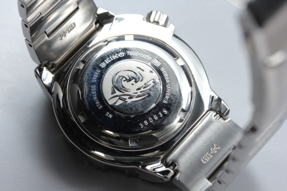 Near MINT SEIKO 7S26-0350 Orange Auto 41.5mm Men's Watch