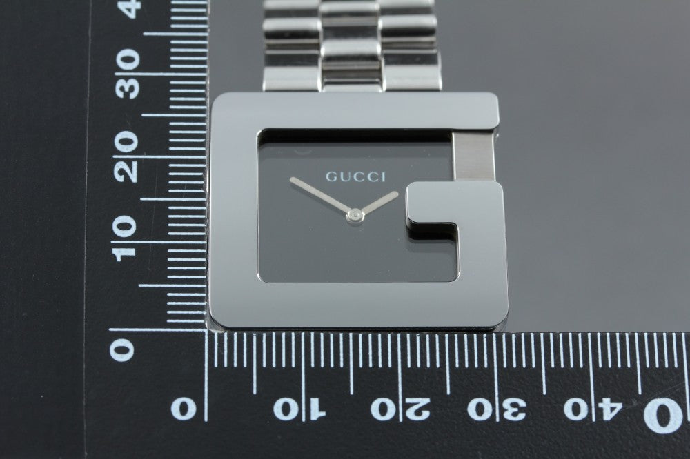Near MINT GUCCI 3600M Black Quartz 31.4mm Men's Watch