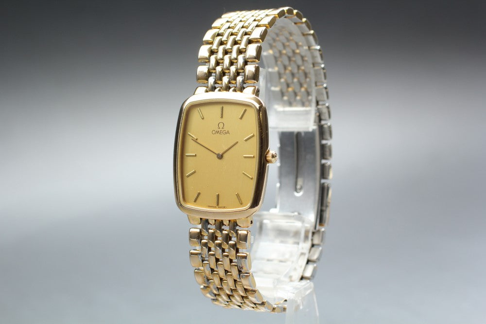 OMEGA De Ville 395.0876.2 Gold Quartz 26mm Unisex Watch