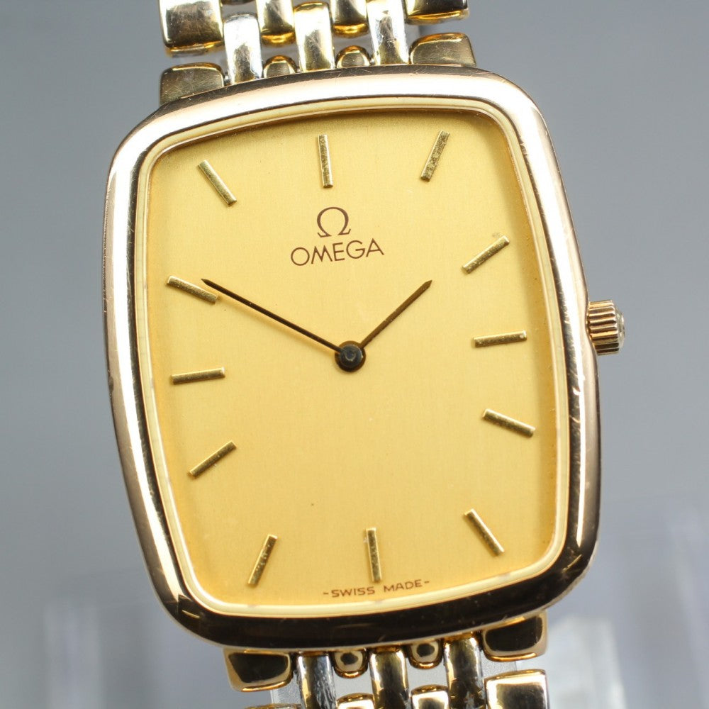 OMEGA De Ville 395.0876.2 Gold Quartz 26mm Unisex Watch
