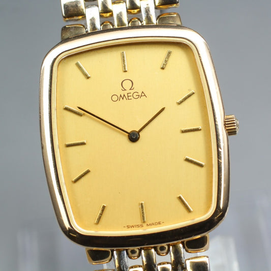 OMEGA De Ville 395.0876.2 Gold Quartz 26mm Unisex Watch