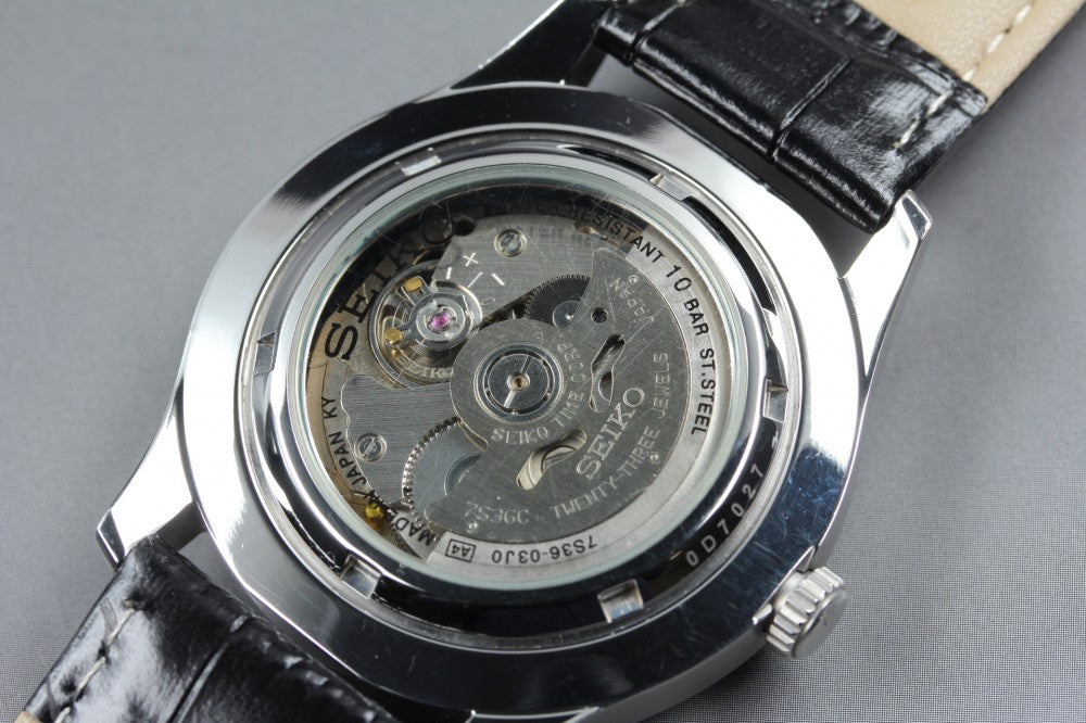 SEIKO 5 Sports 7S36-03J0 Black Auto 40.6mm Men's Watch