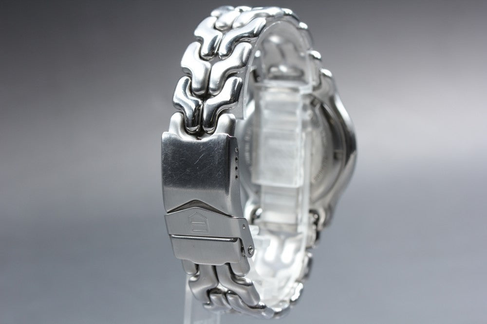 Near MINT TAG Heuer S/el WG1112-0 White Quartz 34.6mm Men's Watch