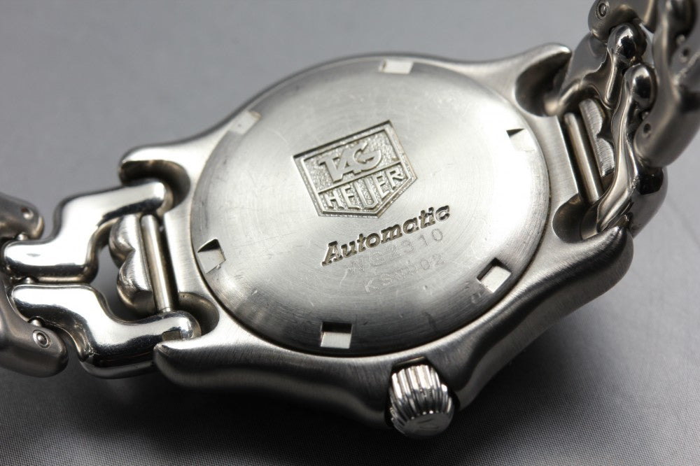 Near MINT TAG Heuer S/el WG2310 Silver Auto 26.3mm Ladies Watch
