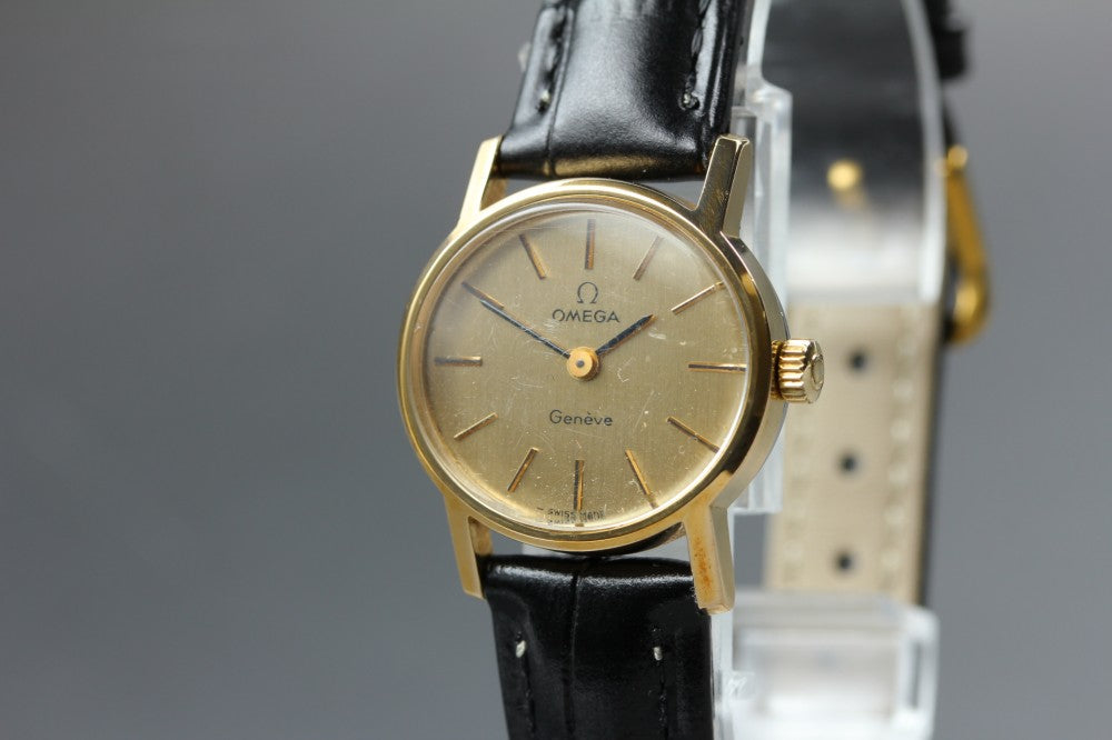 OMEGA Geneve 511.0508 Cal.625 Gold Manual 24mm Ladies Watch 1975