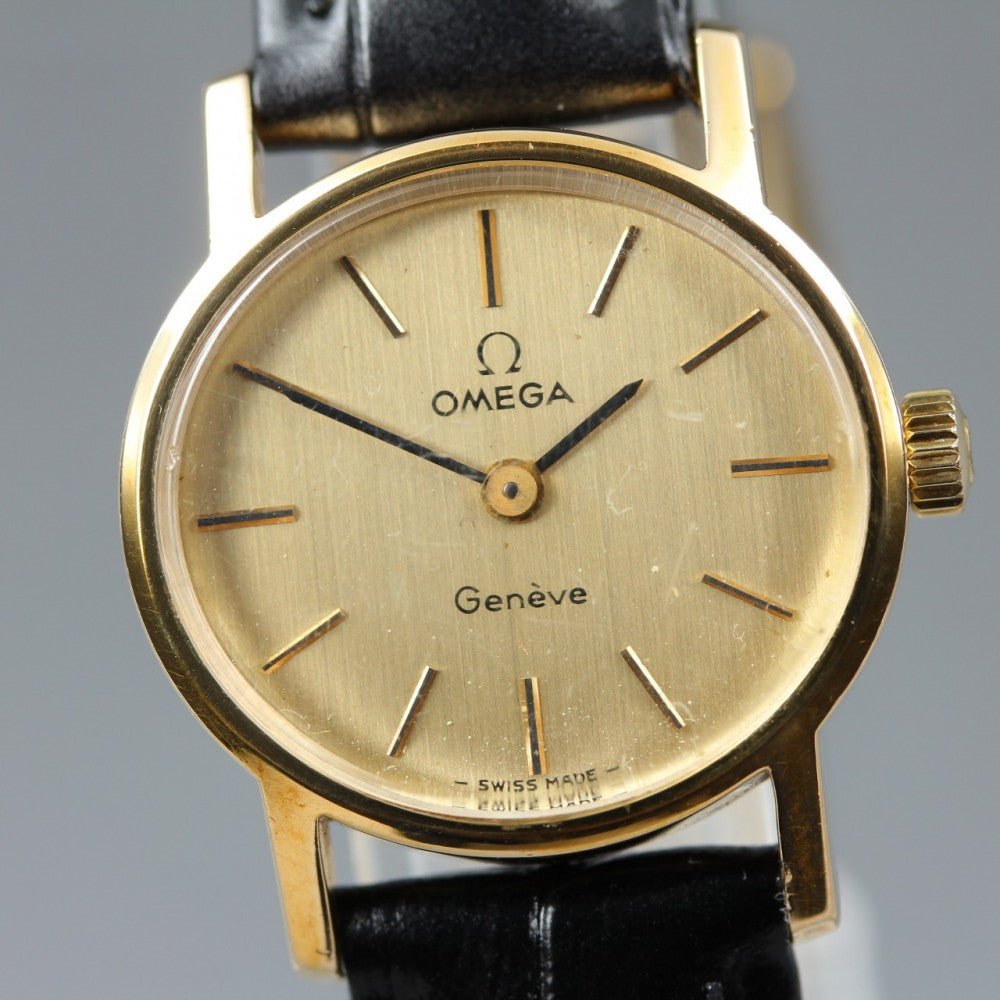 OMEGA Geneve 511.0508 Cal.625 Gold Manual 24mm Ladies Watch 1975