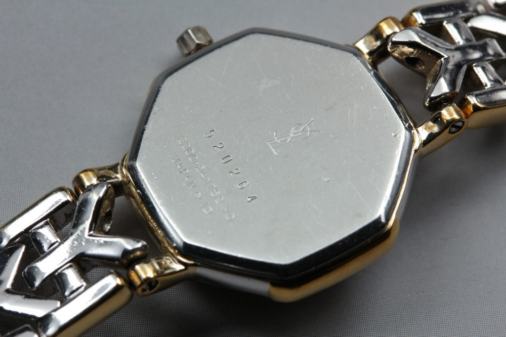 Yves Saint Laurent 2200-241762 Gold Quartz 22.2mm Ladies Watch