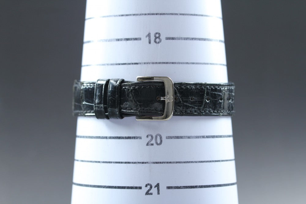 Near MINT OMEGA De Ville 196.0312.1 Cal.1430 Silver Quartz 32.1mm Men's Watch