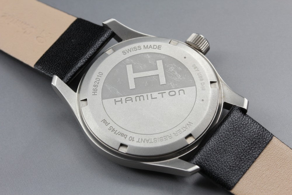 MINT HAMILTON Khaki H682010 Brown Quartz 37mm Men's Watch