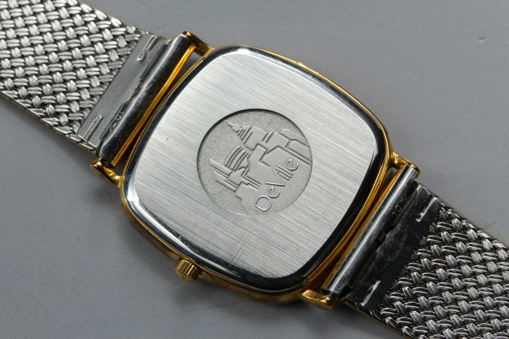 OMEGA De Ville 196.0317.1 Cal.1430 Gold Quartz 30mm Men's Watch