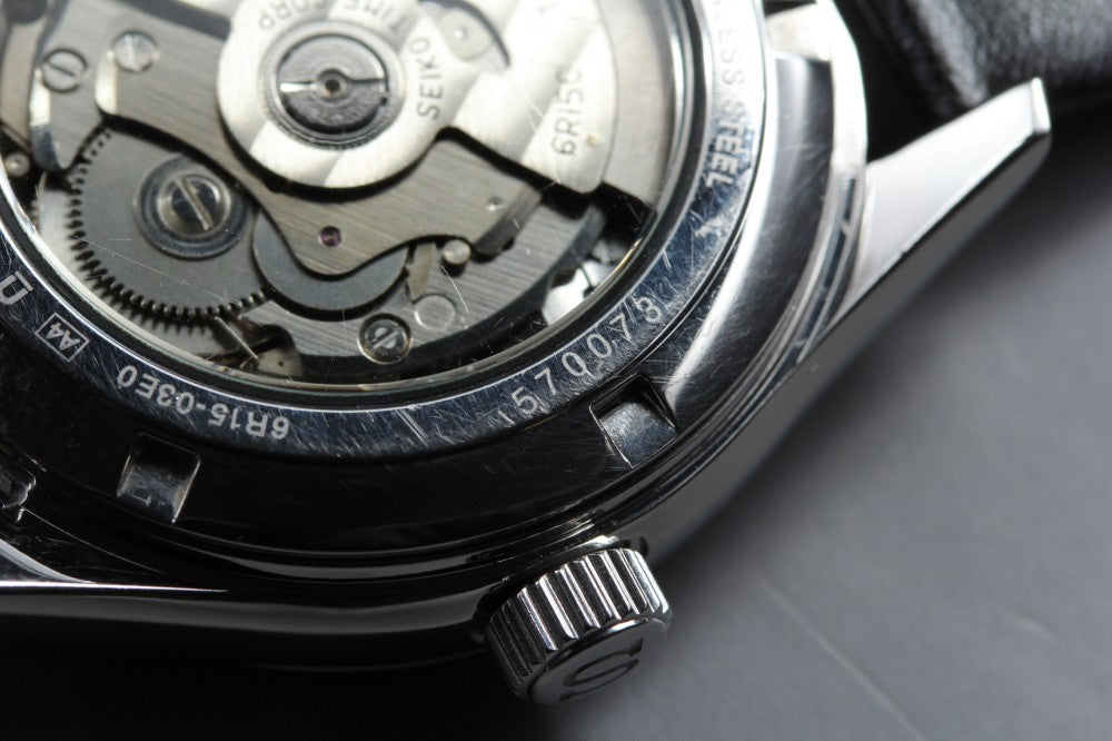 Near MINT SEIKO Presage SARX029/6R15-03E0 Black Auto 39.7mm Men's Watch 2015