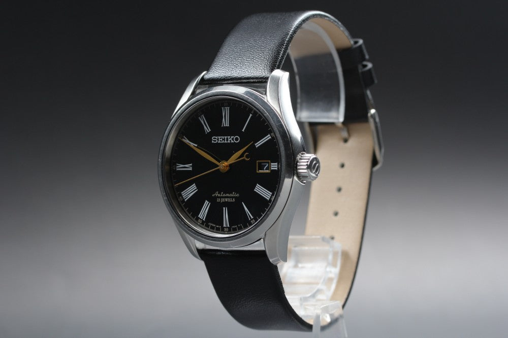 Near MINT SEIKO Presage SARX029/6R15-03E0 Black Auto 39.7mm Men's Watch 2015