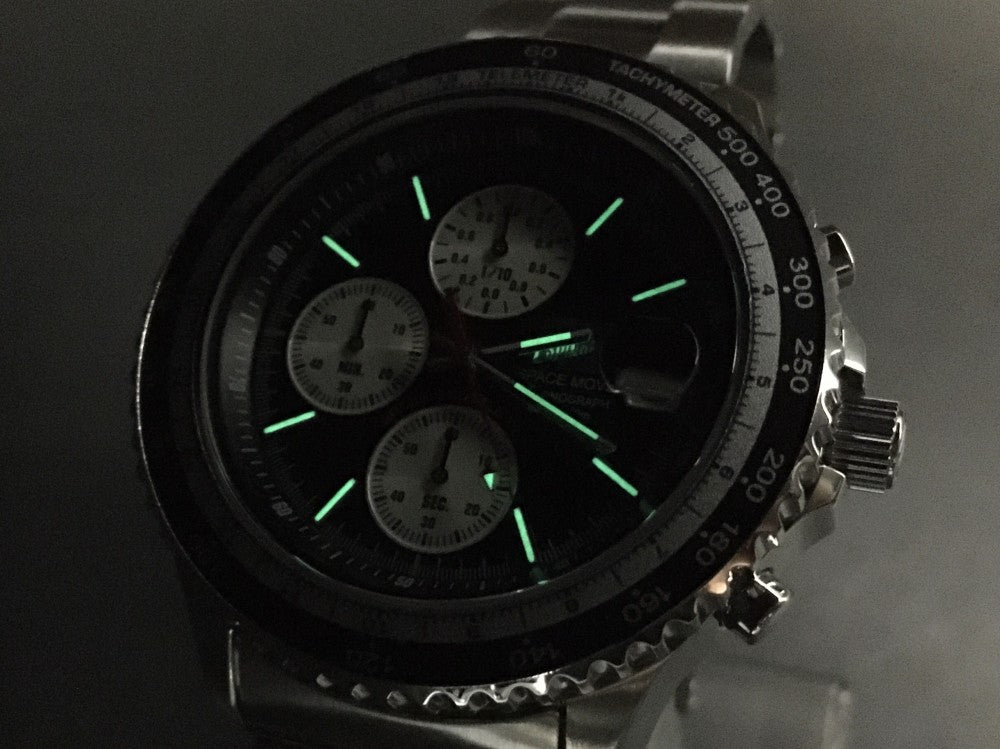 MINT SEIKO NASA SPINOFF Silver Quartz 42.3mm Men's Watch