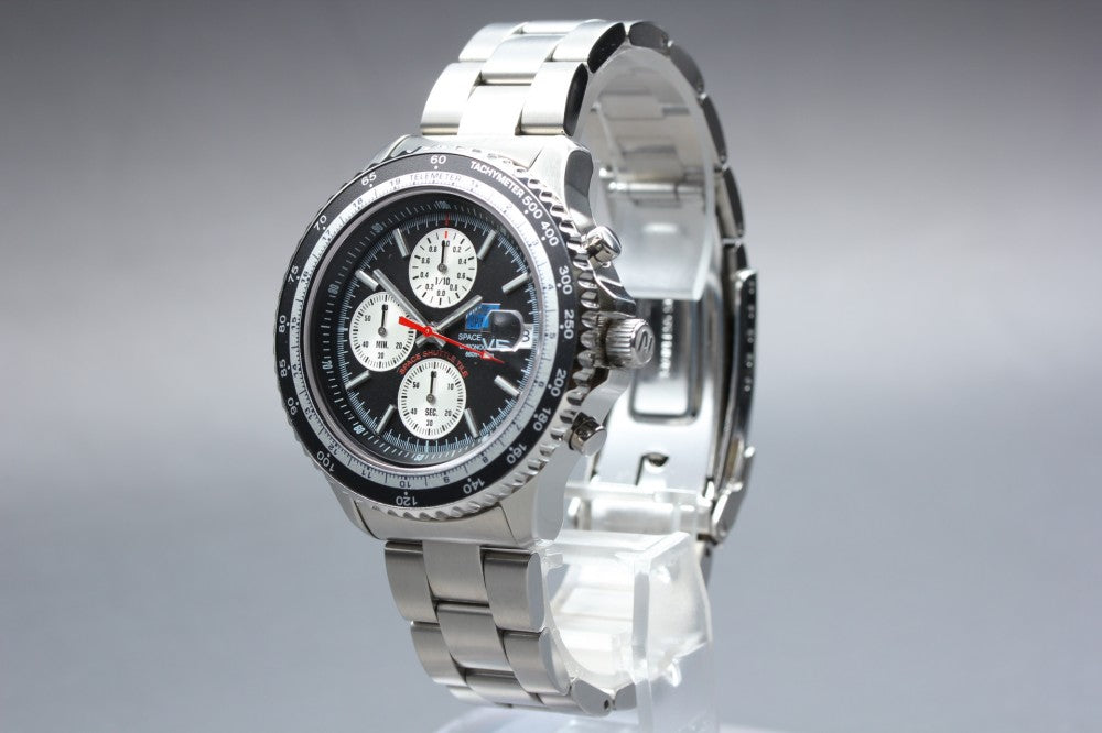MINT SEIKO NASA SPINOFF Silver Quartz 42.3mm Men's Watch