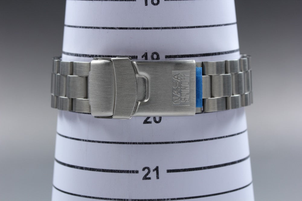 MINT SEIKO NASA SPINOFF Silver Quartz 42.3mm Men's Watch