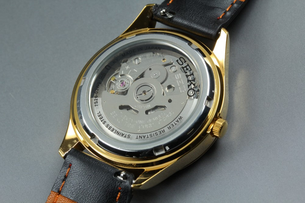 SEIKO Seiko 5 7S26-03W0 Gold Auto 36.2mm Men's Watch