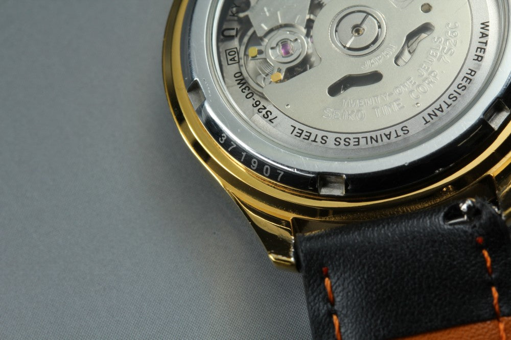 SEIKO Seiko 5 7S26-03W0 Gold Auto 36.2mm Men's Watch