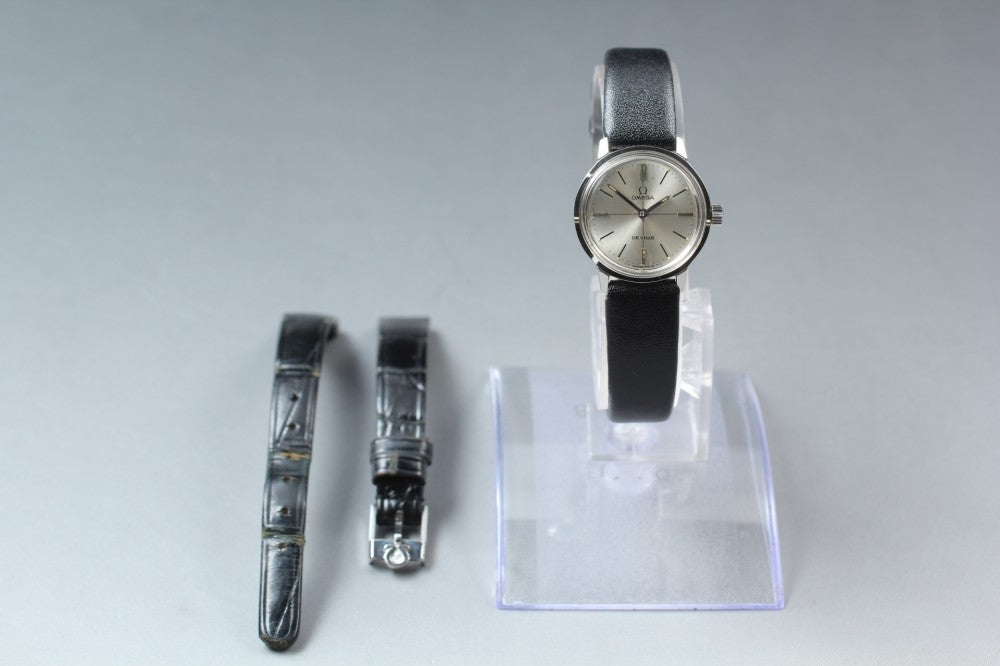 Near MINT OMEGA 515007 TOOL 101 Silver Manual 22.2mm Ladies Watch