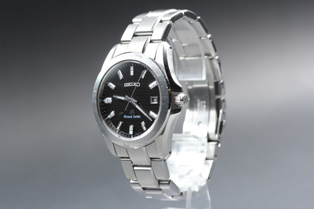 Grand Seiko SBGF021/8J56-8020 Black Quartz 35.8mm Men's Watch 1999
