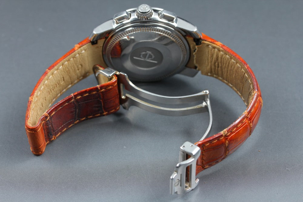 Near MINT Baume&Mercier Cape Land MV045216 Brown Auto 34.8mm Men's Watch