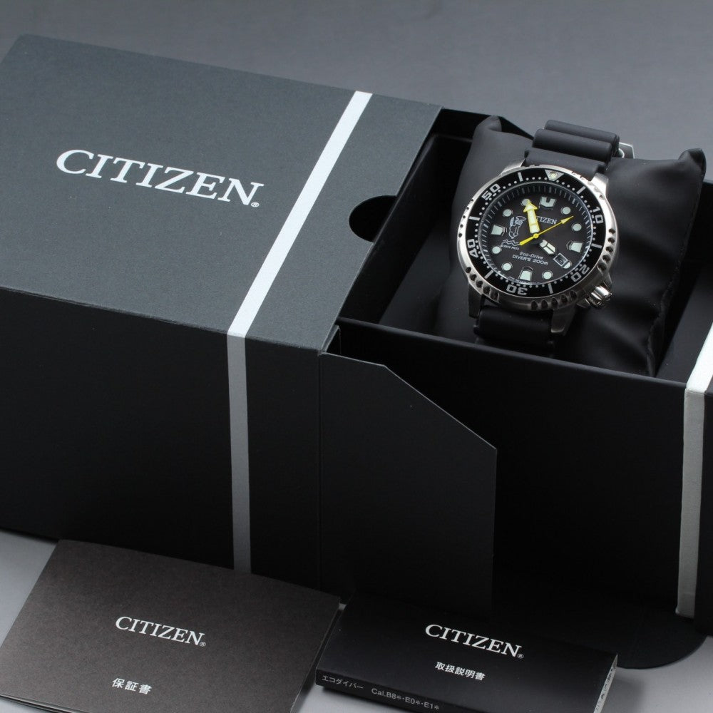 MINT CITIZEN Professional Master E168-S120314 Black Solar 42.2mm Men's Watch