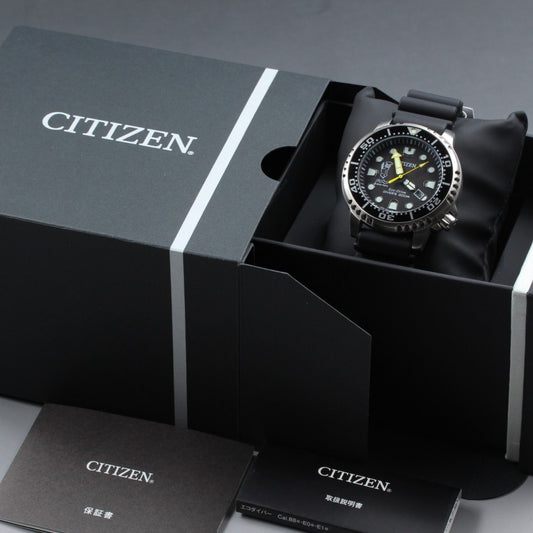 MINT CITIZEN Professional Master E168-S120314 Black Solar 42.2mm Men's Watch