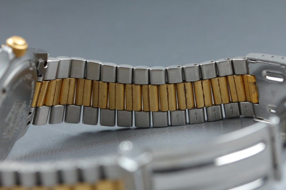 Near MINT TAG Heuer 2000 Professional 974.006R-2 Gold Quartz 37.6mm Men's Watch