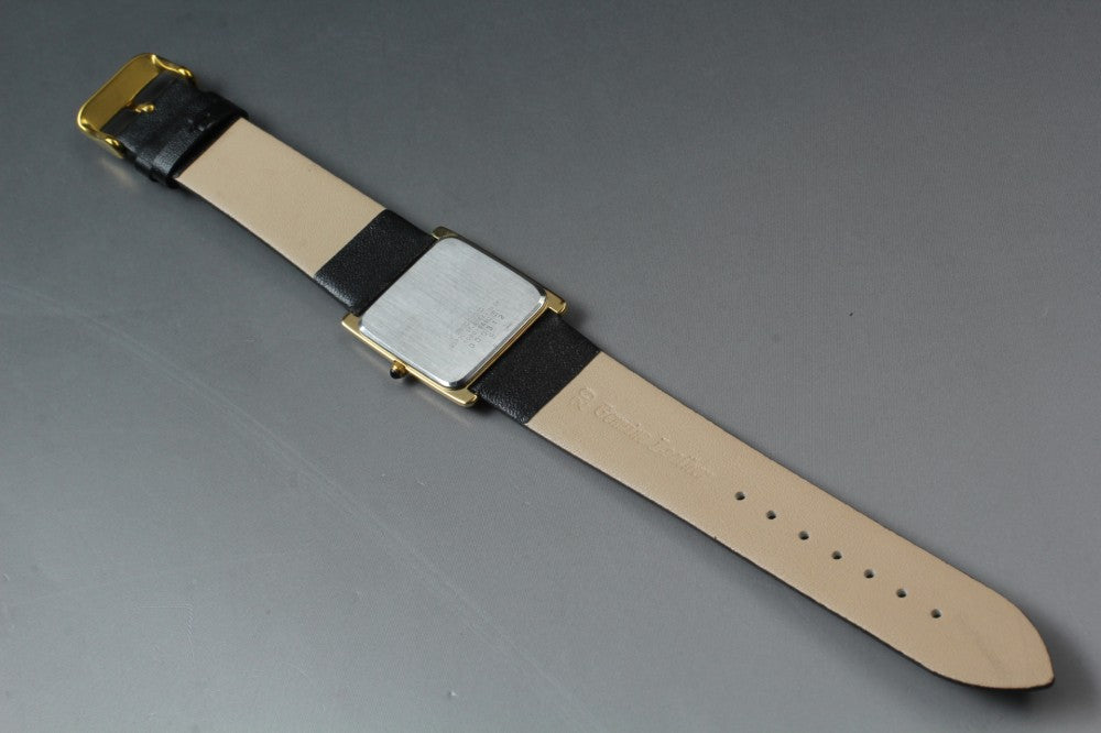 Near MINT SEIKO Dolce 6020-5460 Gold Quartz 26mm Men's Watch 1980