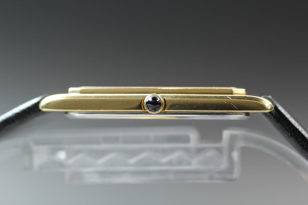 Near MINT SEIKO Dolce 6020-5460 Gold Quartz 26mm Men's Watch 1980