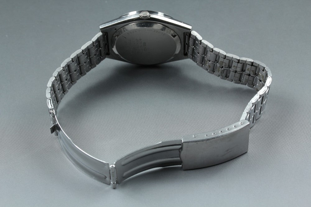 SEIKO King Quartz 9723-8050 Silver Quartz 34.3mm Men's Watch