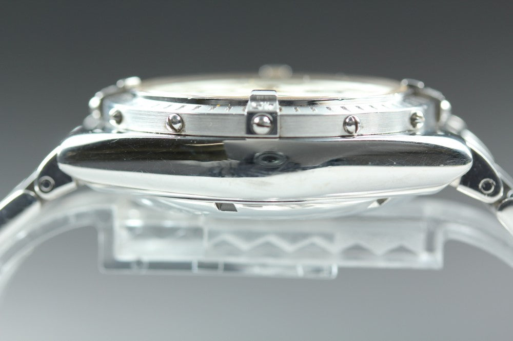Near MINT BREITLING Chronomat A13050 Silver Auto 37.2mm Men's Watch