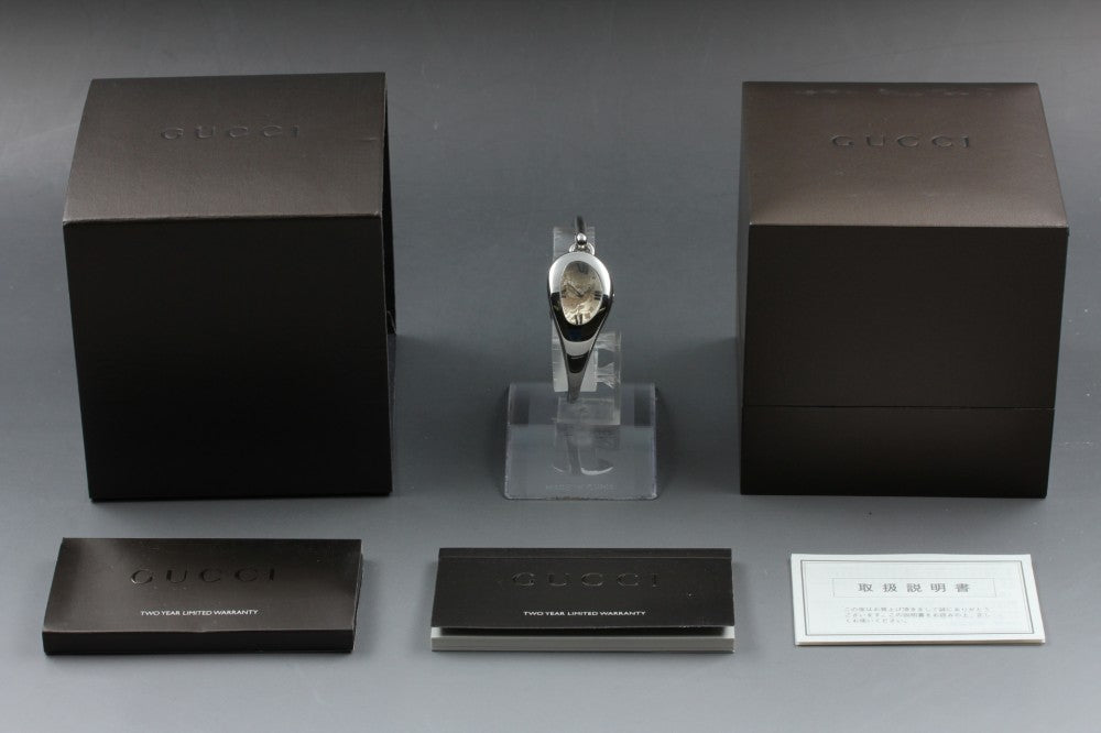 Near MINT GUCCI 103 Gold Quartz 21.2mm Ladies Watch