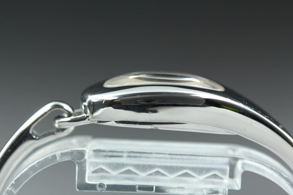 Near MINT GUCCI Horsebit 103 Silver Quartz 21.4mm Ladies Watch