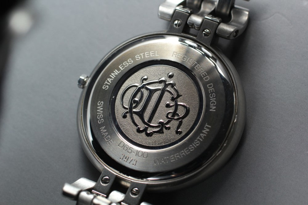 Near MINT Christian Dior Bagira D65-100 Navy Quartz 33mm Unisex Watch