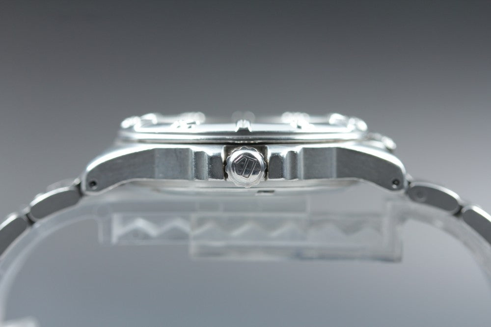 Near MINT TAG Heuer 4000 Professional WF1212-K0 White Quartz 34mm Men's Watch