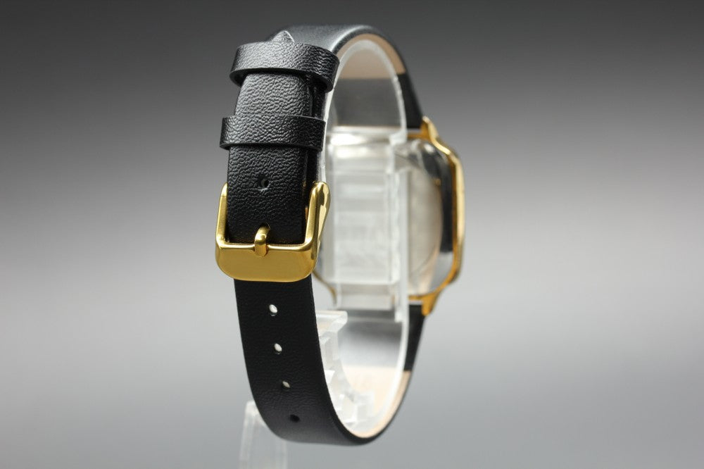 LONGINES 717 4352 Black Quartz 30mm Men's Watch