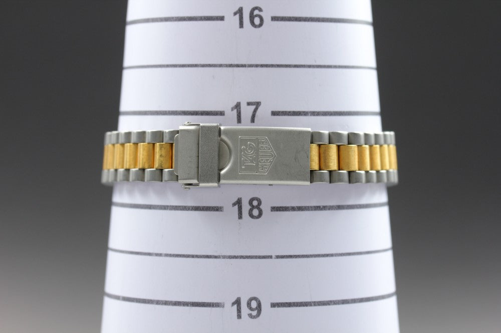 Near MINT TAG Heuer 3000 Professional 934.208 Gold Quartz 27.5mm Ladies Watch