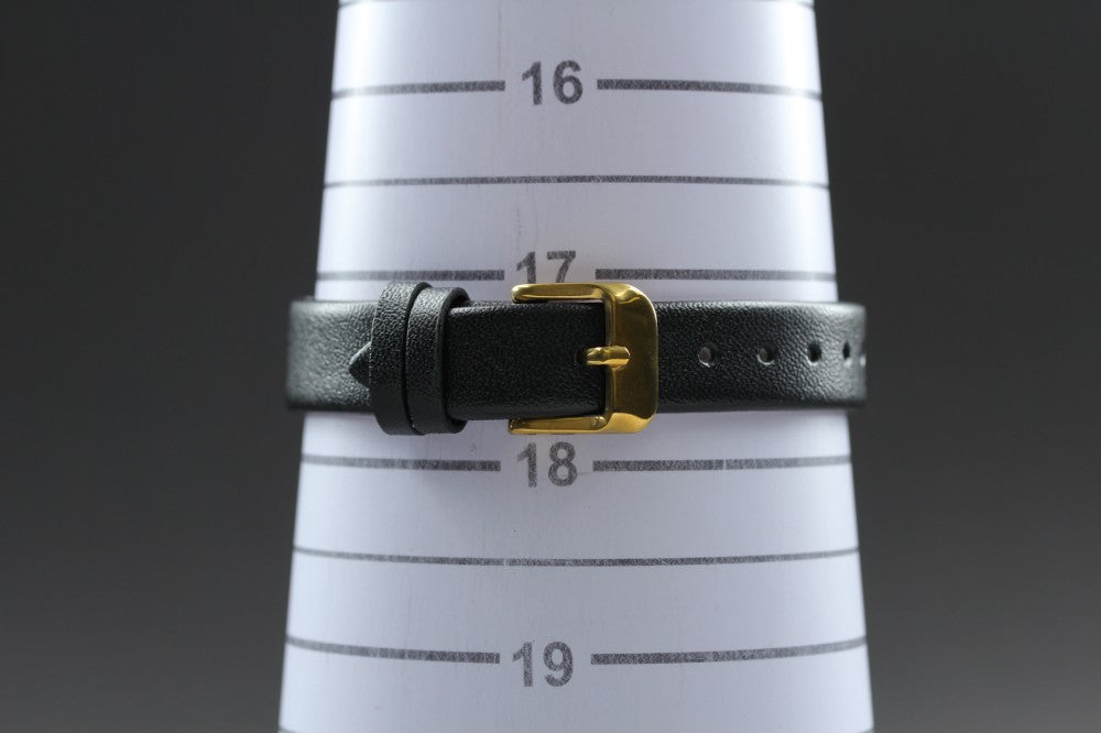 Near MINT RADO Kupole 129.3577.4 Black Quartz 28mm Ladies Watch